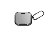 SwitchEasy Defender+ Rugged Protective Case with Phone Stand for AirPods - Silver