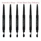 MUA Makeup Brow Define Eyebrow Pencil With Blending Brush, Twist Up Angled Vegan