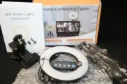 Video Conference Live Streaming Light Kit With Tripod Stand, Clip & Dimmer BNIB