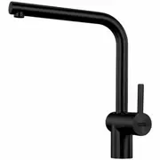 Franke Atlas Neo Gooseneck Swivel Mixer Tap - Black Steel