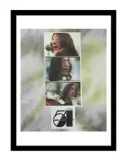 John Lennon Studio 54 Framed Print Wall Art