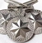 Replica x10 National Australia Police Service Medals WAPOL AFP NSWPF QLDPF SAPF