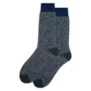 Underworks Mens Heat Bods Brushed Crew Socks