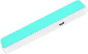 Wireless Stereo Soundbar Speaker Innovative Bluetooth 3 Chip ABS Bone Conduction Speaker Bluetooth Speaker Under Pillow, SkyBlue, Card Timing SkyBlue