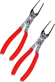 CHILDWEET 2 Pcs Car Relay Puller Pliers Compact Lightweight Automotive Fuse Removal Tool for Easy Electrical Disconnection and Relay Extraction Vehicle Repairs