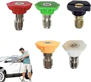 Turbo Nozzle - Nozzle Adapter | Double Head Nozzle | 2-in-1 Power Washer Nozzle, Pressure Washer Nozzle Tip, Car Washing Nozzle, Pressure Washer Accessories, Pressure Washer Spray Nozzle