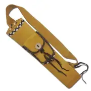 RECURVE/HORSE/COMPOUND/LONGBOW SUEDE LEATHER SHOULDER BACK ARROW QUIVER BAG