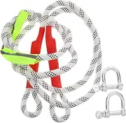 Mikinona Emergency Tow Strap Heavy Duty Elastic Towing Rope with Hooks for Cars Off Road Vehicles Capacity for Emergency Towing Situations