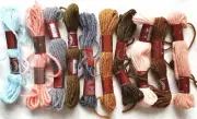 10 x Tapestry Yarn skeins, assorted colours, Bag 1