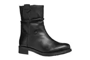 Geox Womens/Ladies D Rawelle A Patent Leather Ankle Boots (Black) - UTFS11178