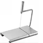 NEW Cheese Slicer Cutter Board Stainless Steel Wire Cutting Kitchen Hand Tool