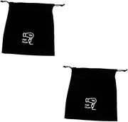[TOVINANNA] 2pcs Travel Toiletry Bag Hair Dryer Storage Drawstring Hair Dryer Pouch Organizer Multi-use Bag