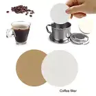 Coffee Filter Paper Kit Safe 200pcs Natural Unbleached for Moka Pot