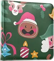Green Merry Christmas Party Photo Album Binders Photo Book Self Adhesive Scrap Book Photo Albums Family Albums For Photos 4x6, 6x8