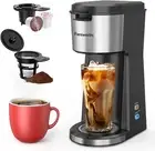 Iced Coffee Maker, Hot & Cold Coffee Maker Single Serve, K Cup