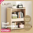 Lauft 2-Tier Desktop Storage Shelf Display Bookshelf Cube Storage Open Shelf