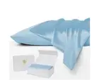 Luxor Crown Set of 2 Mulberry Silk Pillowcases SKY BLUE