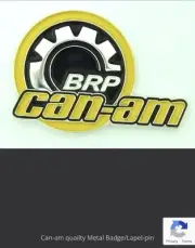 Quality Metal Hat/Lapel Pin * Can - Am BRP