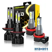 Para For Mini Cooper 2007-2018 - H13 Faros LED H11 Kit de bombillas antiniebla (for: Mini)