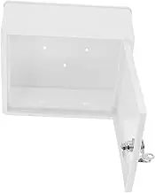 Happyyami Large Interior Milk Storage Box Wall Hanging Milk Dispenser Secure Outdoor Stylish