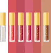 VERONNI 6 Colors Lip Gloss Set,Lip Oil Gel Colorful Lip Plumper Set,Tinted Li...