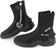 SEAC Pro HD, 6mm Neoprene Wetsuit Boots with Side Zipper
