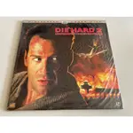 ．私人好貨．二手．LD．早期 T01 限宅配【終極警探 DIE HARD 2】中古 鐳射影碟 光碟唱盤 音樂電影 自售