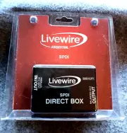 Livewire SPDI Passive Direct Box With Attenuation Pad ~ NEW
