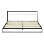 Michelle Metal Bed Frame Black - Double
