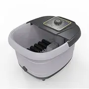 Electric Foot Spa Massager Roller Scrapping TCM Heat Soak Home Bath Tub Massage