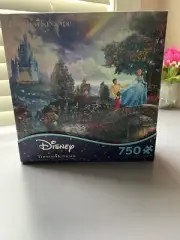 Thomas Kinkade Disney Dreams Cinderella Wishes Upon A Dream 750 Piece Puzzle