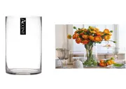 bulk 4 Glass Cylinder Vase 18x30cm