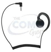 Pryme Professional Grade 3.5mm Receive Only G-Hook Headset for Speaker Mics