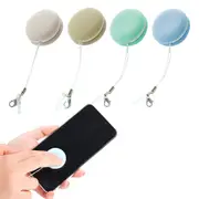 4Pcs Macaron Cleaning Wipe Screen and Eyeglass Cleaner Phone Pendant for Valentine Smartphone Eyeglasses Screen Cleaner