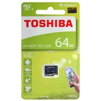 在飛比找蝦皮購物優惠-64GB Toshiba MicroSD M203 100M