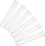BESPORTBLE 6pcs Transparent Test Tubes for Hydroponic Plant Propagation Clear Vases for Home and Office Decoration Tube Holders for Flowers Easy Maintenance and Detachable Design