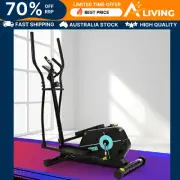Exercise Bike Elliptical Cross Trainer Home Gym Fitness Machine Magnetic W 02-BK