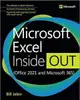 Microsoft Excel Inside Out (Office 2021 and Microsoft 365)-cover