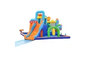 AirMyFun 12 Play Zones Inflatable Trampoline Castle Space Theme Water Slide