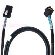 MINI SAS HD (SFF8643) 90° Angled to MINISAS 36PIN(SFF8087) Converter Cable 60CM