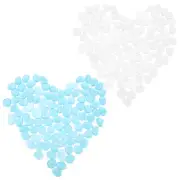 200 Pcs Luminous Stone Jewelry Glow The Dark Decorations Fish Tank Rocks Gravel