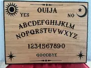 Wooden Ouija Spirit Board 12"x16" & Planchette