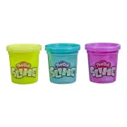 Play Doh Slime Three Pack Purple Teal Yellow Non Toxic Sensory Fun