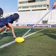 Football Snapper Stick Training tool Simulates the snap for O-Line/D-Line