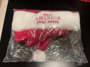 NEW OFFICIAL Donald Trump Make America Great Again MAGA Christmas Santa Hat USA