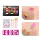 30 Colors Face Body Paint Oil Cosplay Makeup Palette Professional Face Painting
