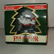VINTAGE COCA- COLA SLEDDING POLAR BEAR