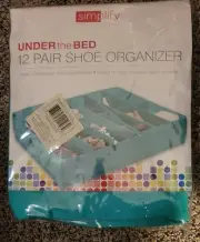 NEW SIMPLIFY Breathable Dividers 12 Pair Shoe ORGANIZER-NEW!