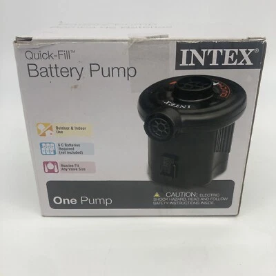 Intex Quick-Fill 6 “C” Battery Pump 68638E