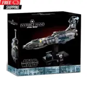HOT TOY NEW 557Pcs Invisible Hand Spaceship Building Blocks Assembling Fit 75377
